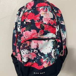 The North Face Wise Guy floral printed backpack